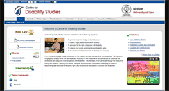 Desktop Screenshot of disabilitystudiesnalsar.org